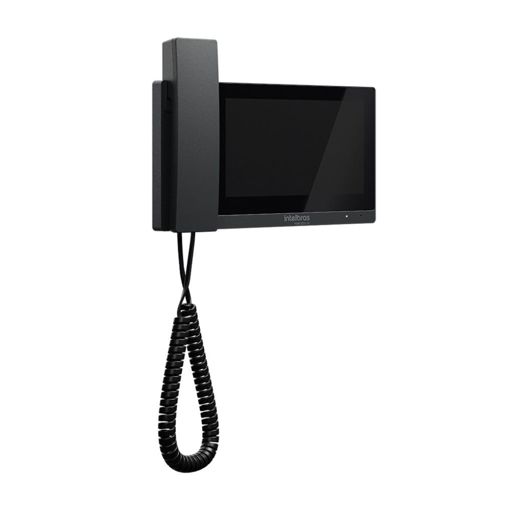 Módulo Interno de Videoporteiro IP Intelbras TVIP 2231 HS Preto