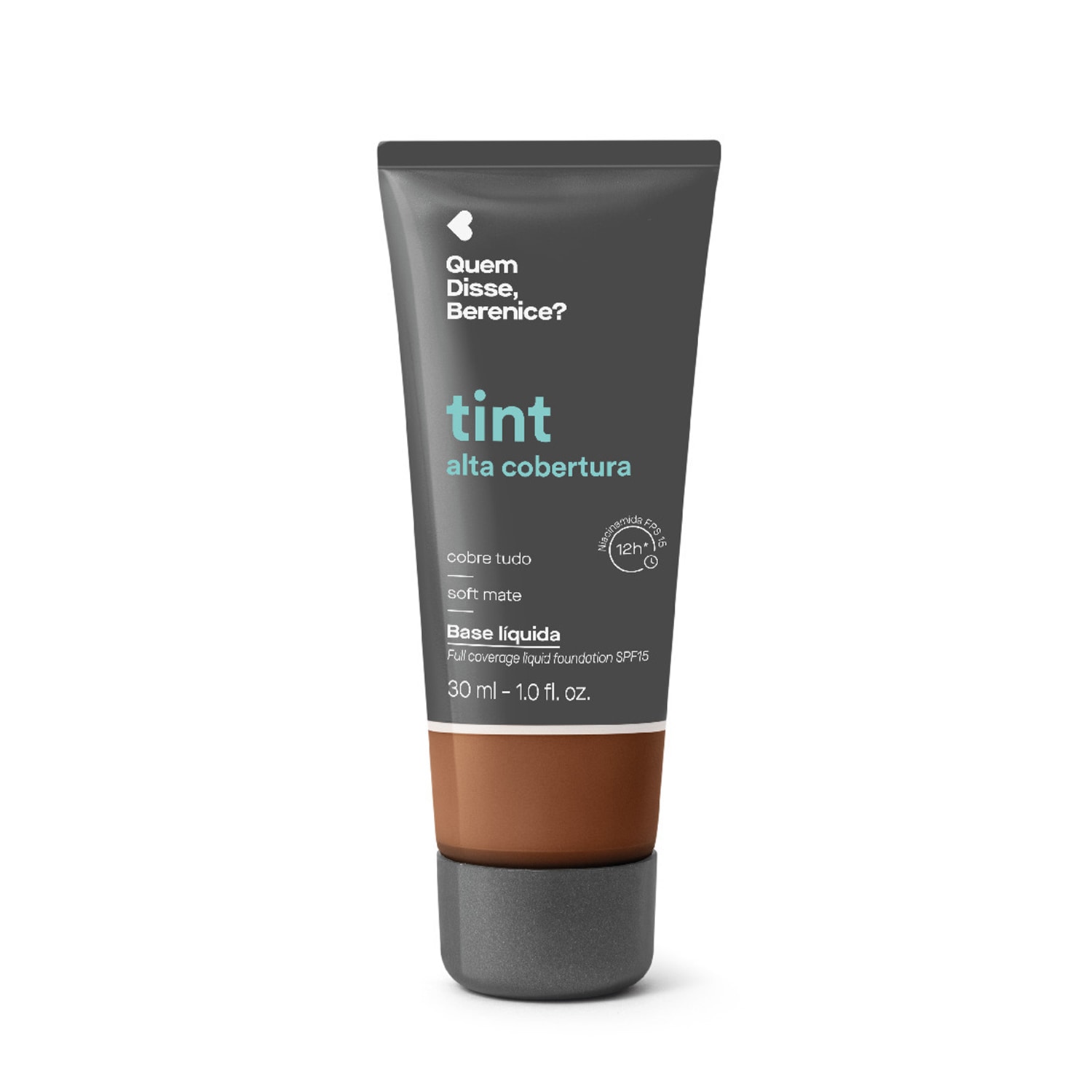 Base Líquida Tint Alta Cobertura Cor 300N Quem Disse, Berenice? 30ml