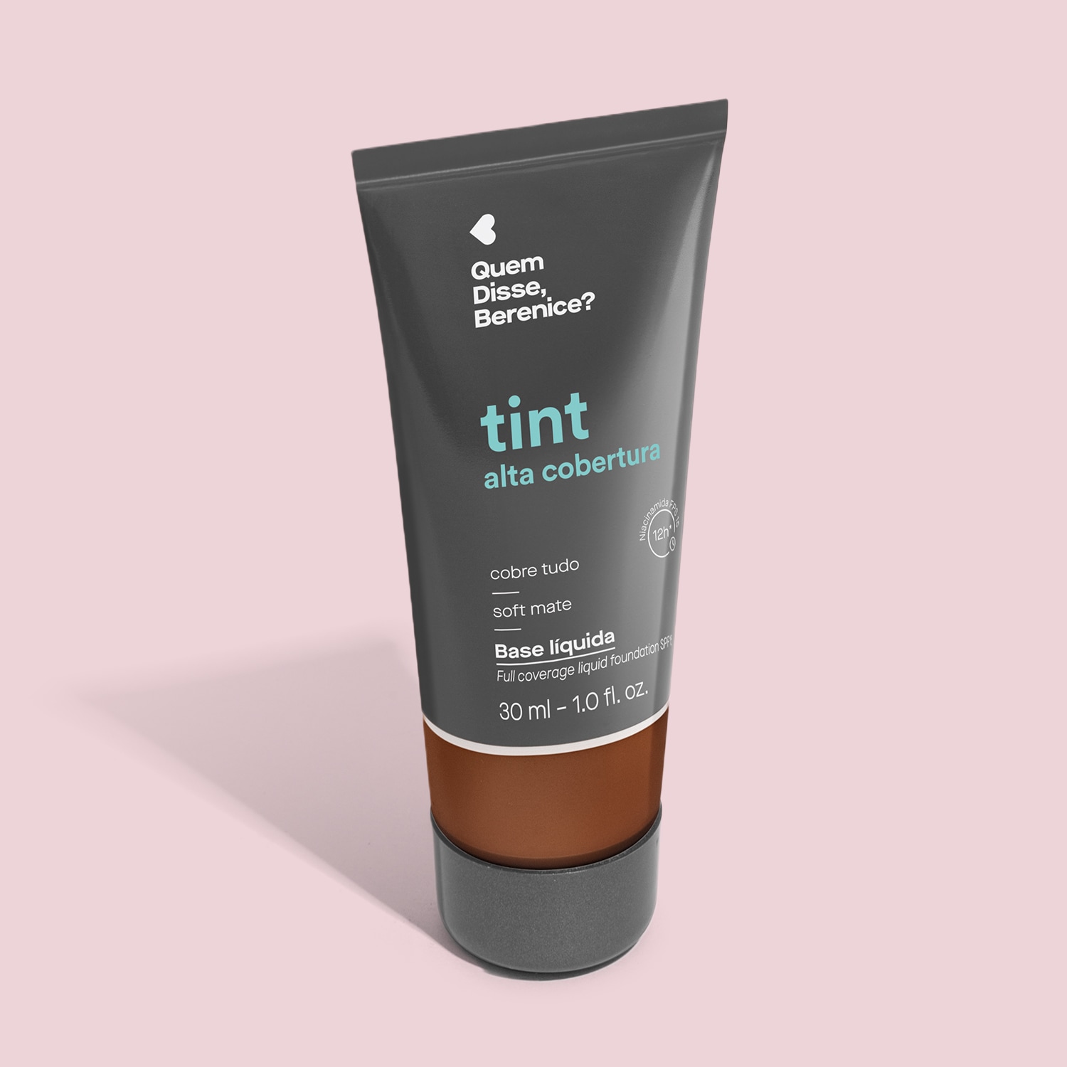 Base Líquida Tint Alta Cobertura Cor 300N Quem Disse, Berenice? 30ml