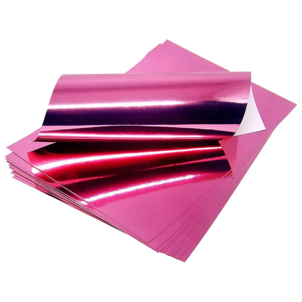 Papel Laminado A4 10 Folhas 250 Gramas Rosa Masterprint - 302070043