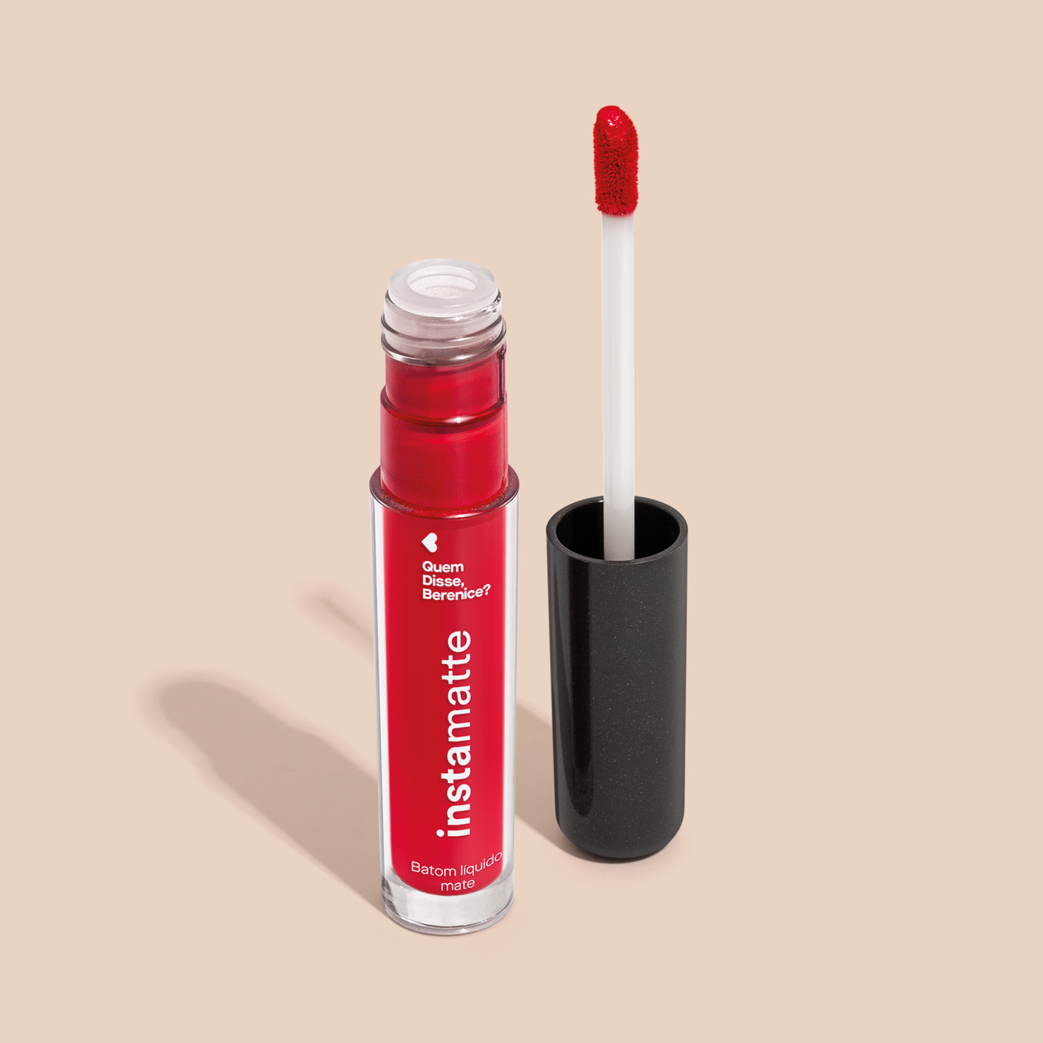 Batom Líquido Vermelho Vermeli Instamatte Quem Disse Berenice? 4ml