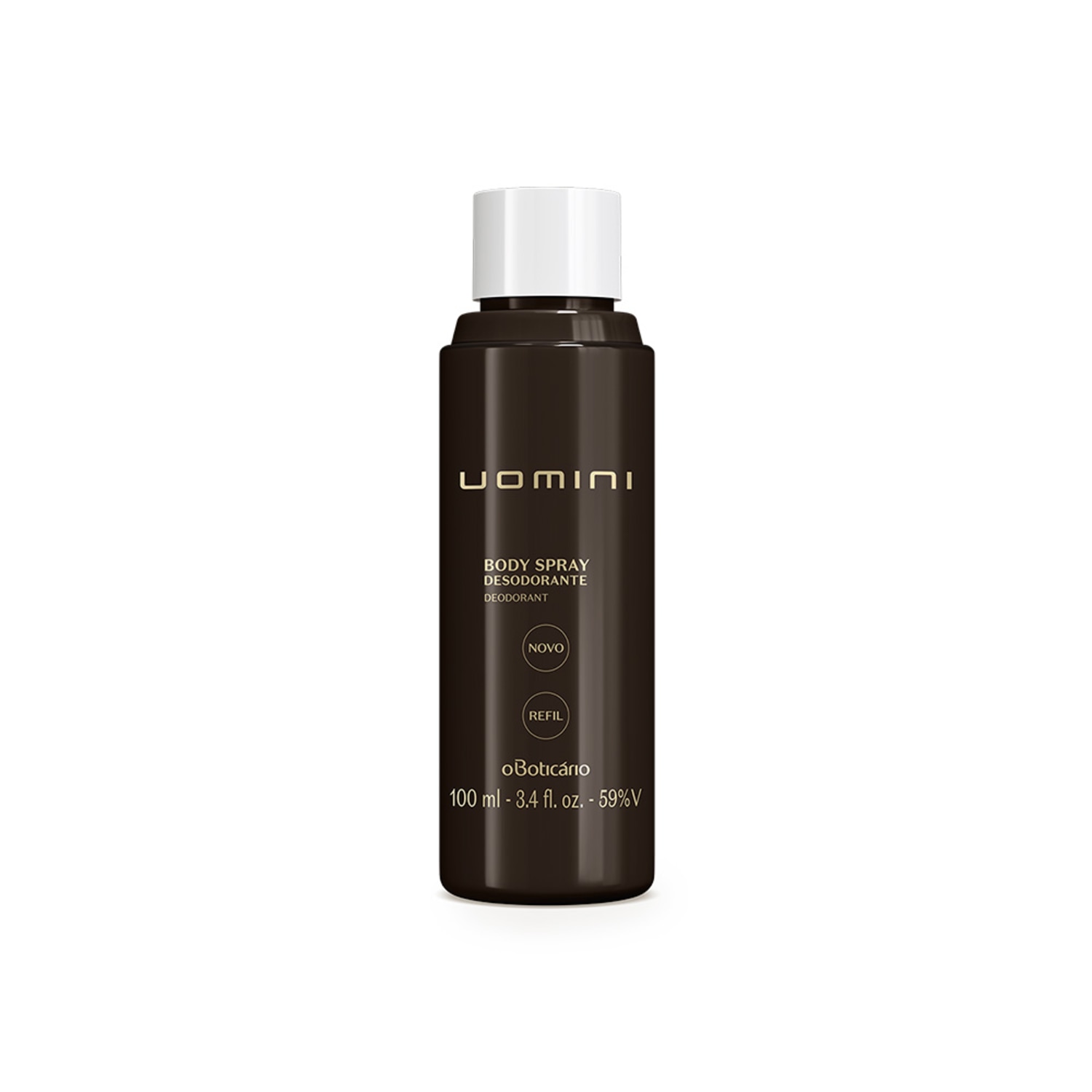 Refil Desodorante Body Spray Uomini 100ml