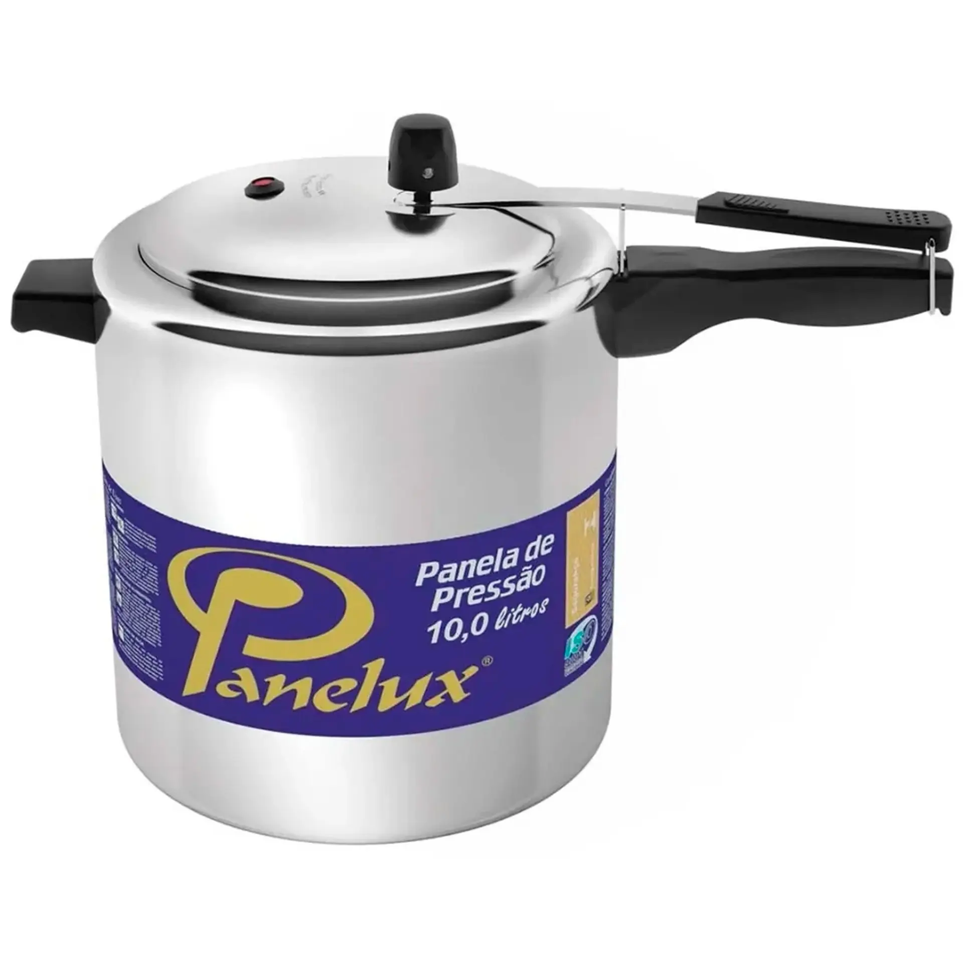 Panela de Pressão Panelux Alumínio Polido 10L Classic