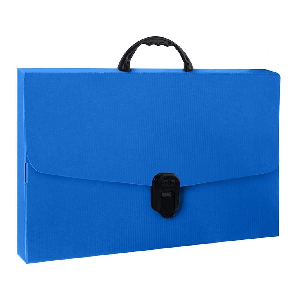 Maleta Ofício Azul Polidello Unitário Dello 0970C0005