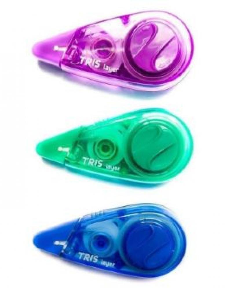 Corretivo Fita TRIS Mini Layer Unidade Sortido