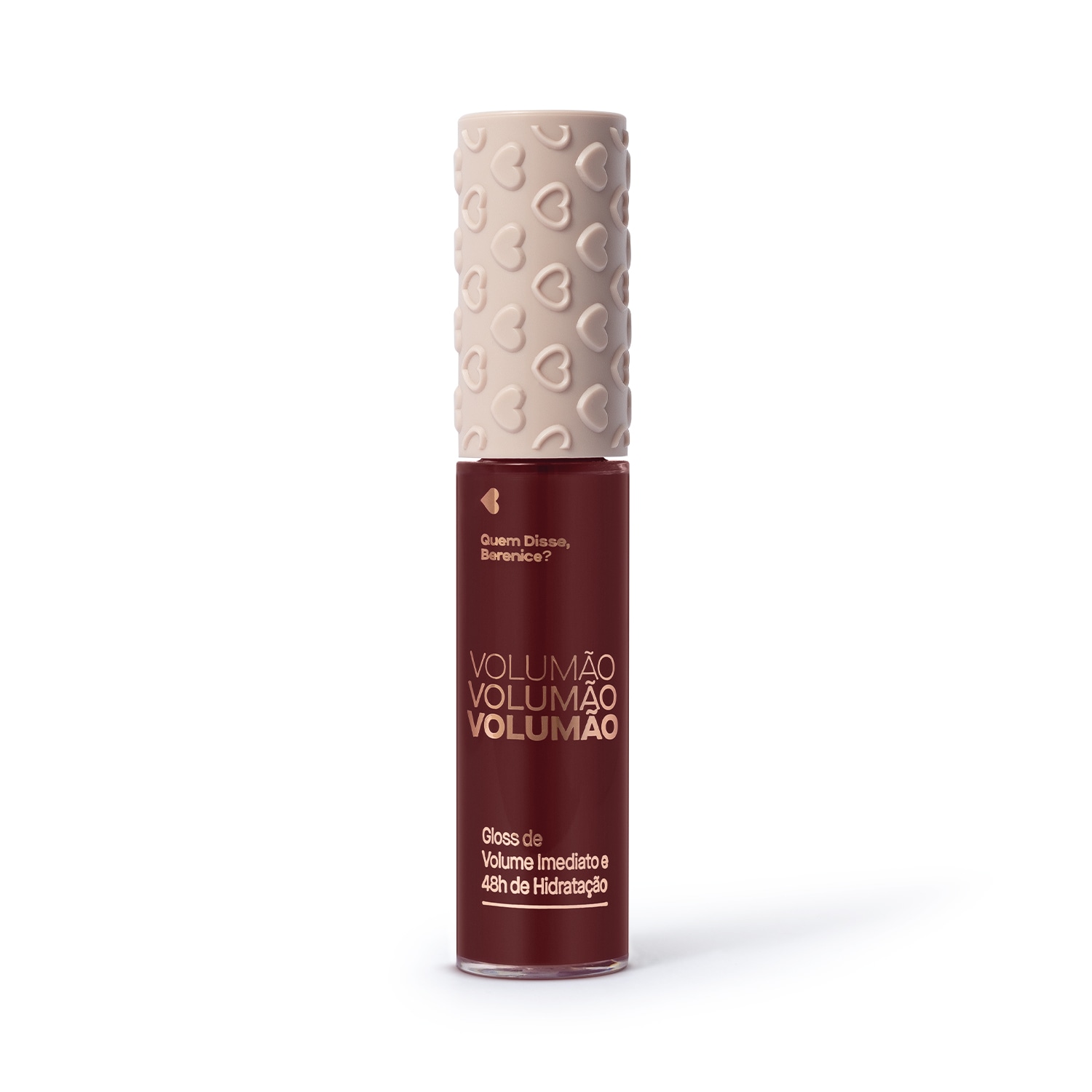 Gloss Labial Vermelho Cereja Explosão Volumão Quem Disse, Berenice? 9,5ml