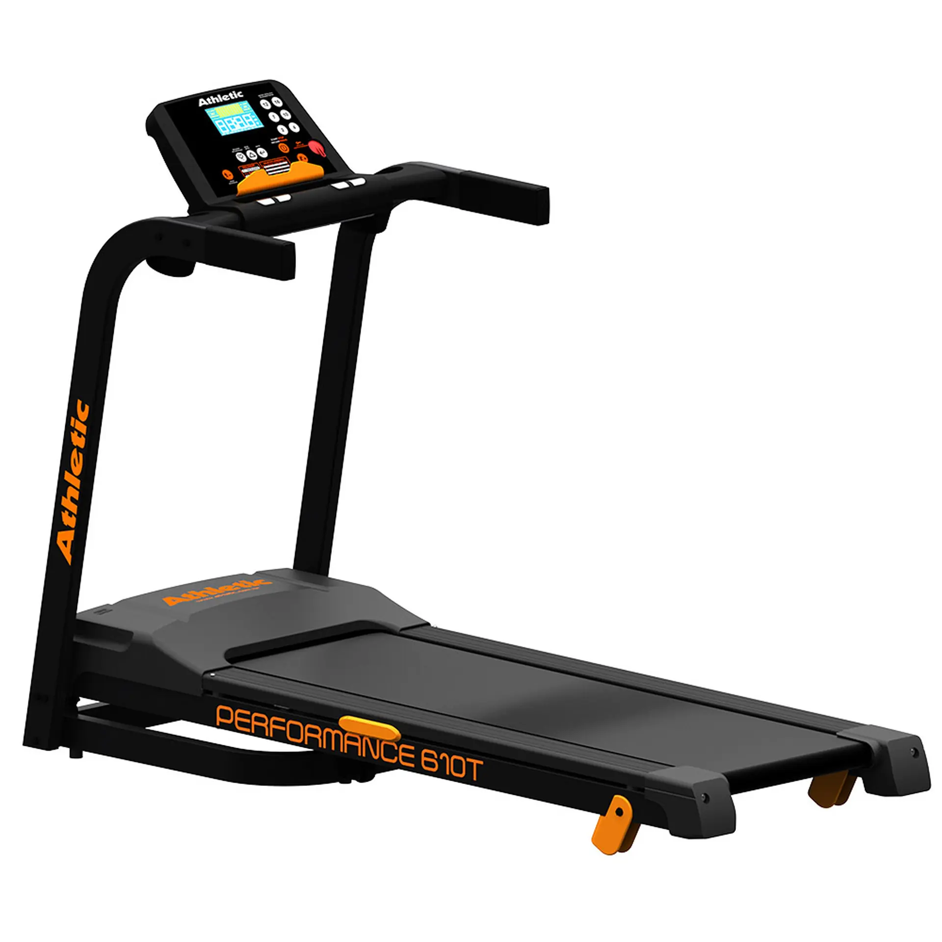 Esteira Ergométrica Athletic Performance 610T 130Kg Dobrável 5.0HPM - Grafite - Bivolt