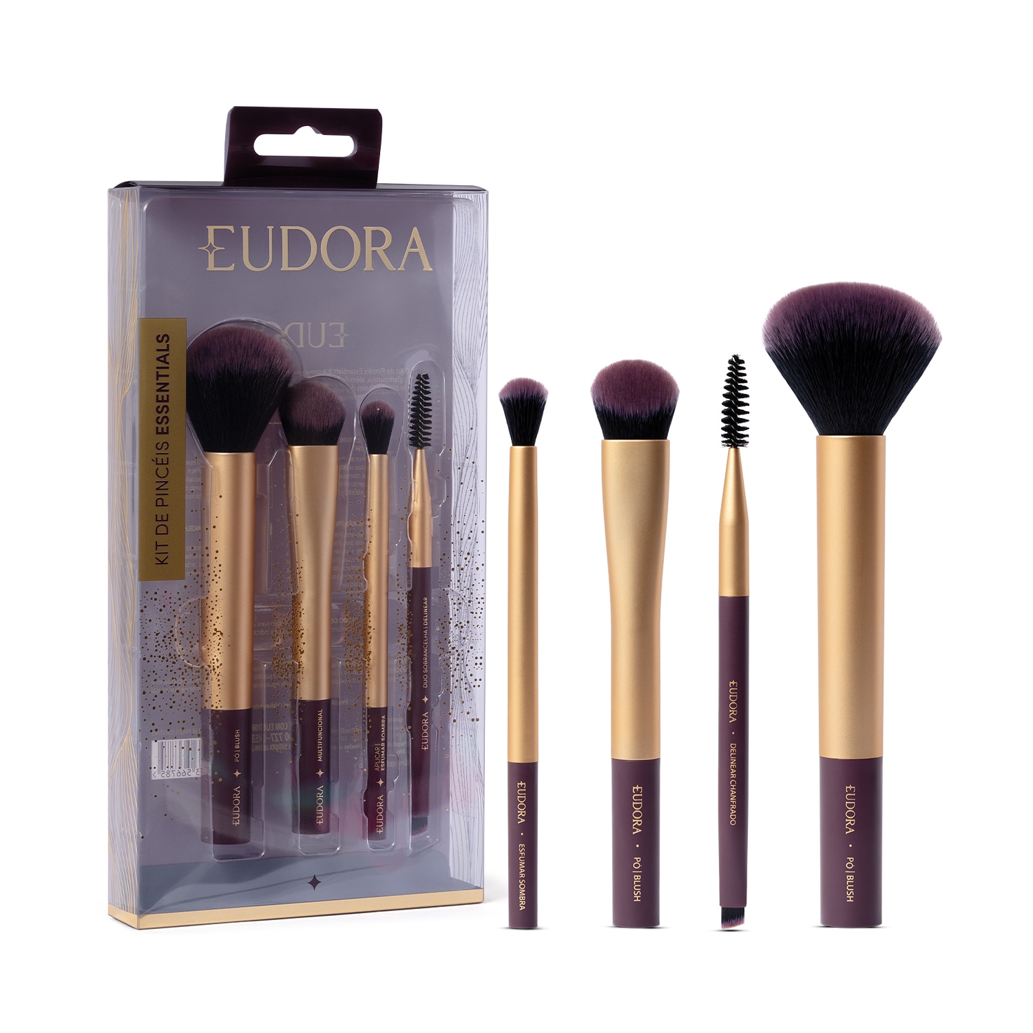 Kit de Pincéis Essentials