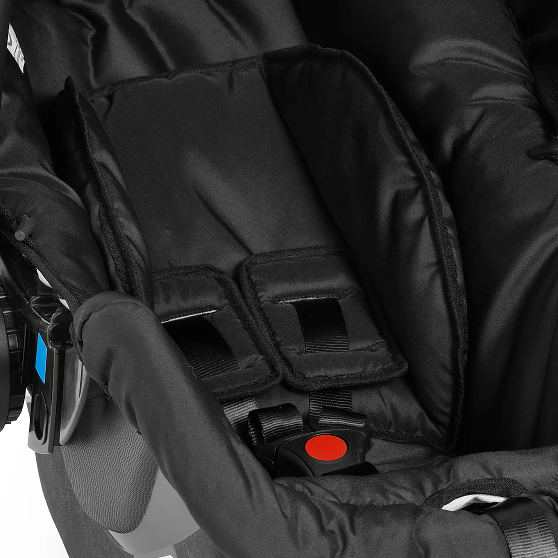 Bebê Conforto Galzerano Gride até 13 kg com Capota Removível - Preto