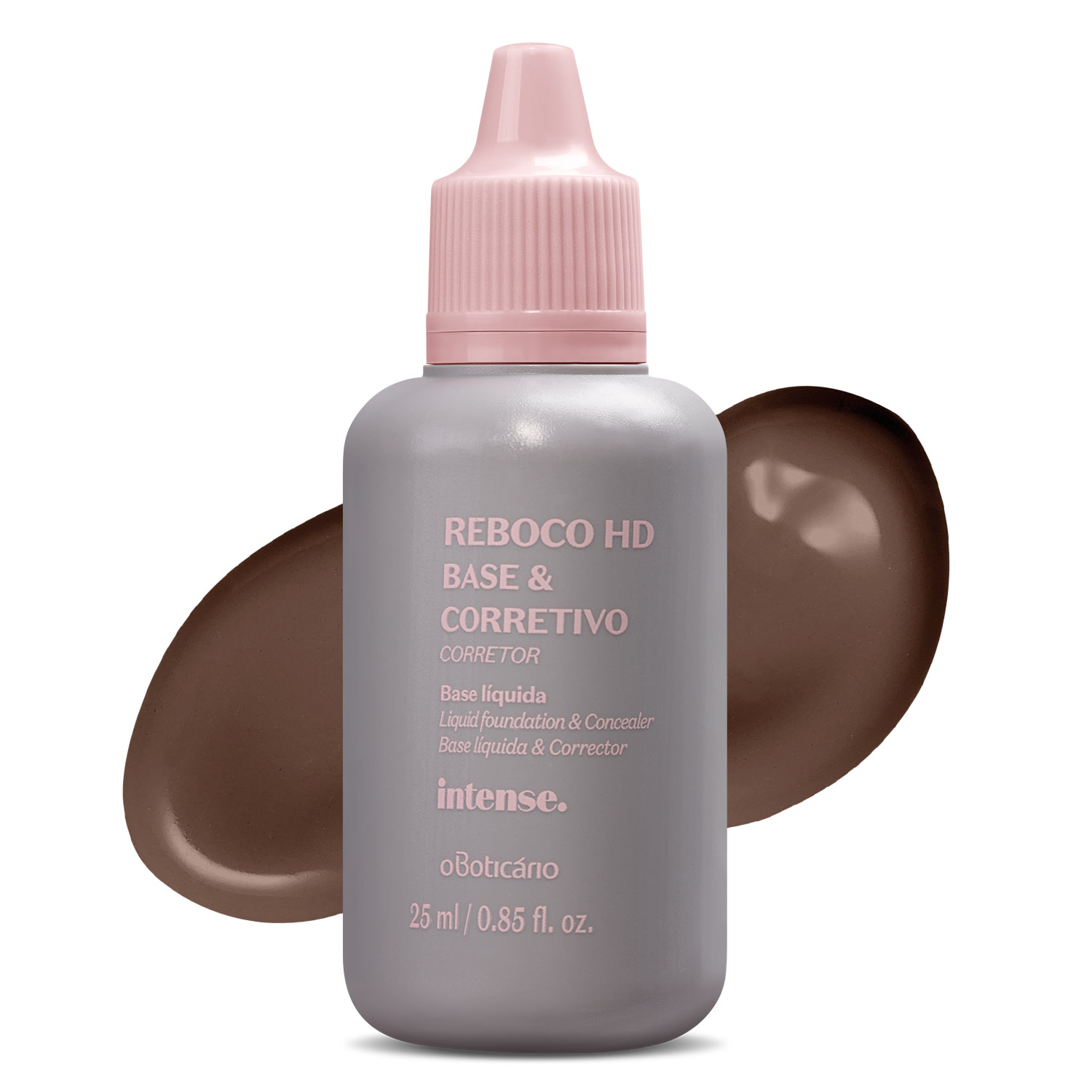 Base Líquida & Corretivo Reboco HD Cor 80 Intense 24g
