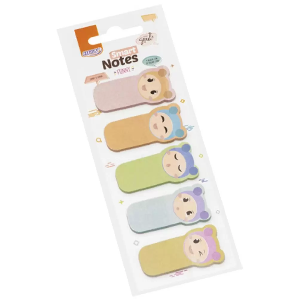 Marca Páginas BRW Smart Notes Funny Bebê 23x45mm
