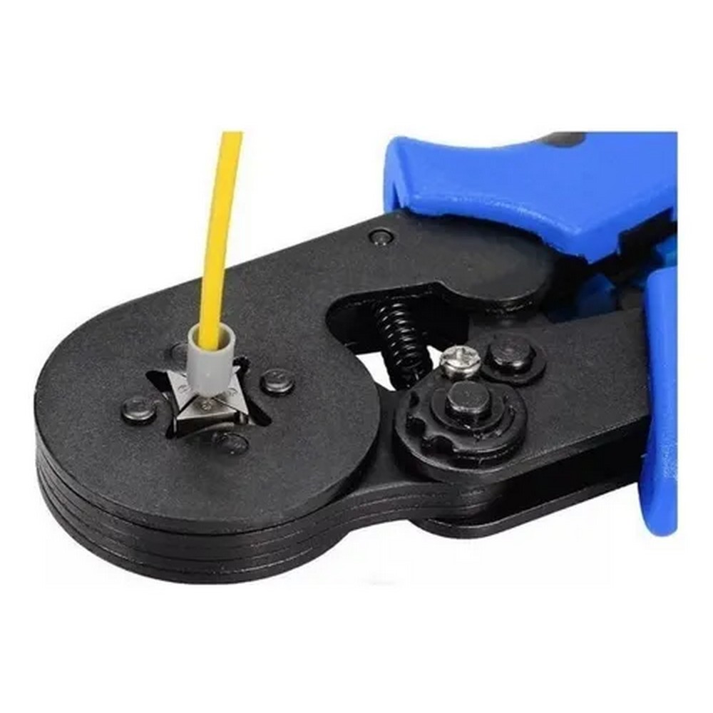 Alicate para Crimpar Exbom FRMACT4060 para Terminal Ilhós Tubular