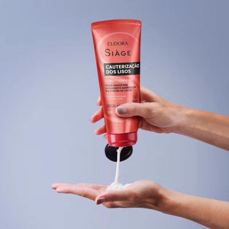 Condicionador Siàge Cauterização dos Lisos 200ml Eudora