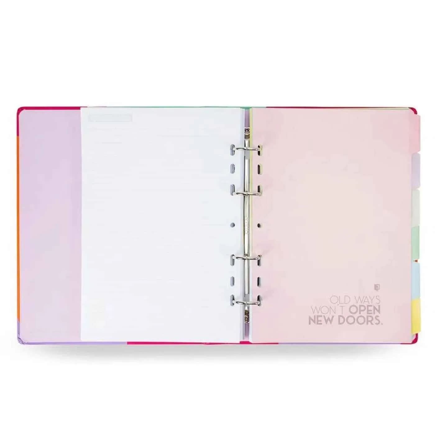 Caderno Fichário Ótima Color Match Summer Médio Ultra