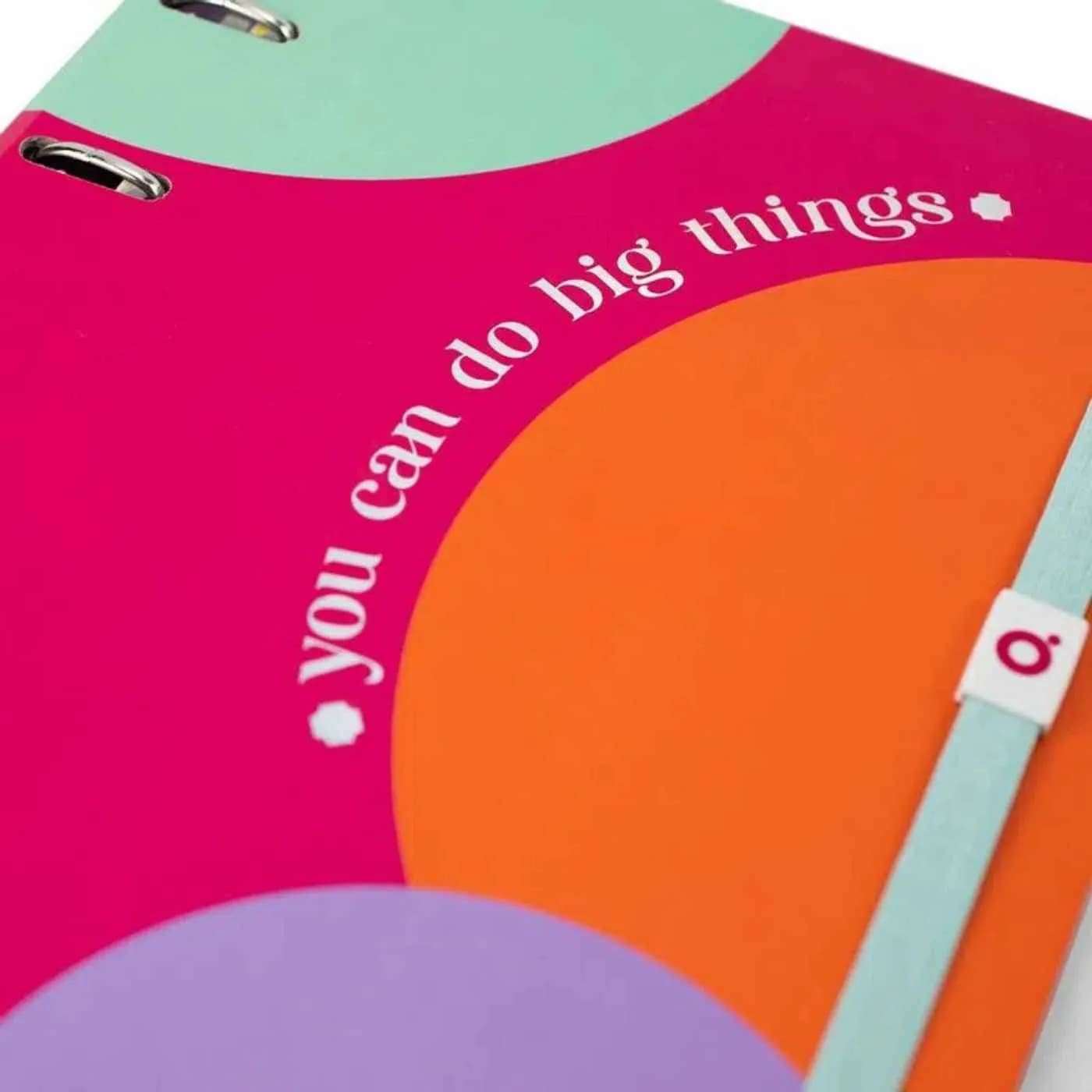 Caderno Fichário Ótima Color Match Summer Médio Ultra