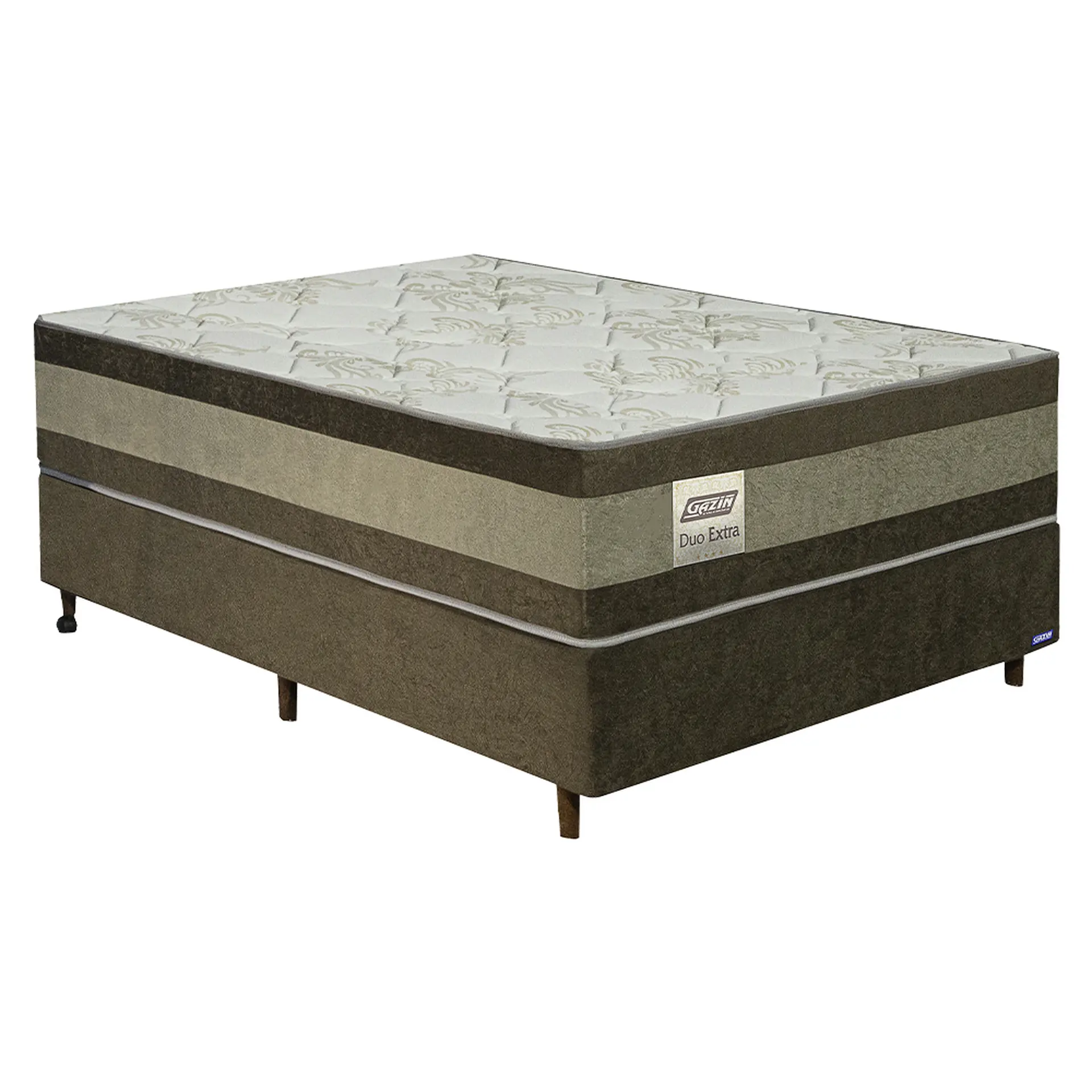 Colchão Cama Box Gazin Espuma Casal Misto Duo Extra 138x188