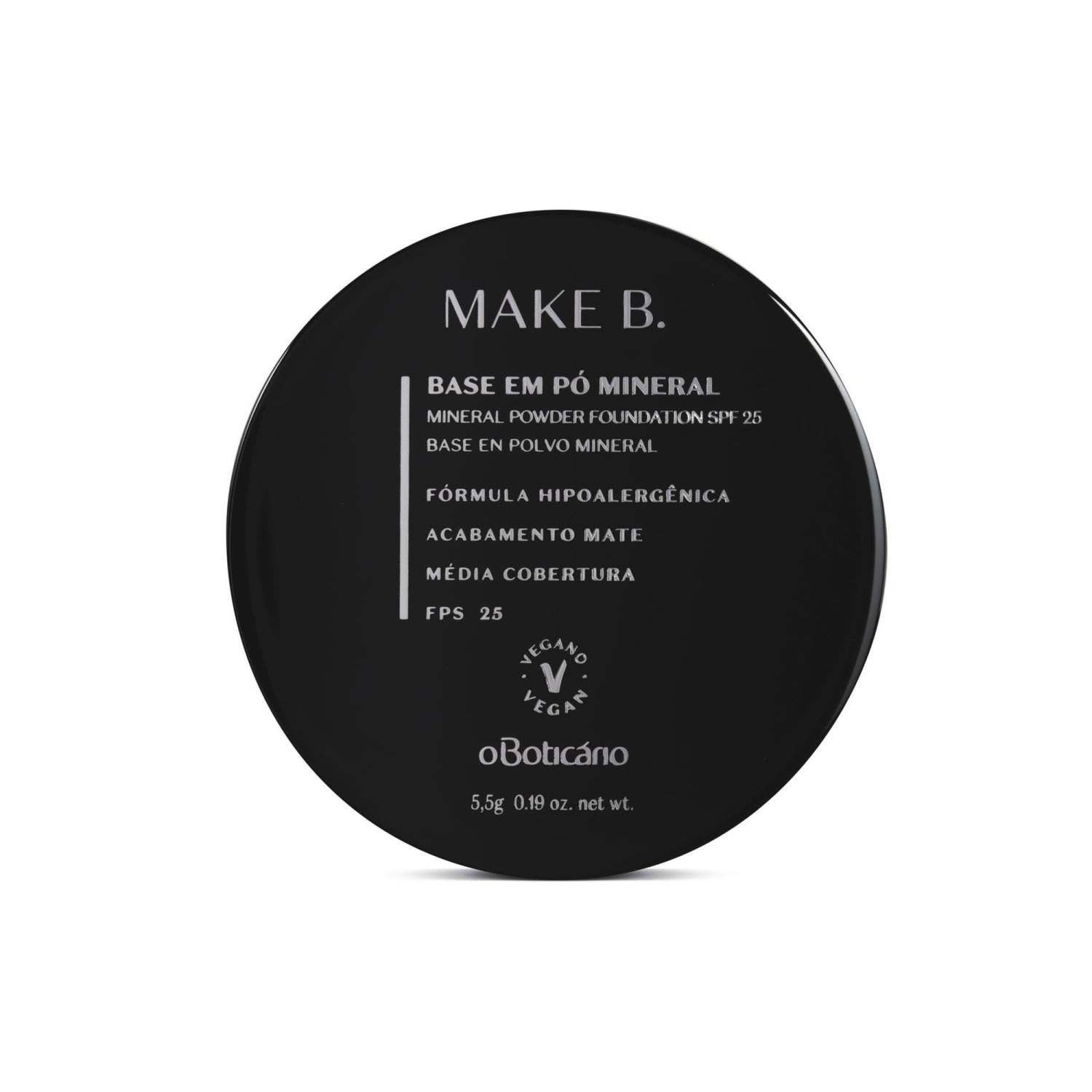 Base em Pó Mineral Cor 30 Make B. 5,5g