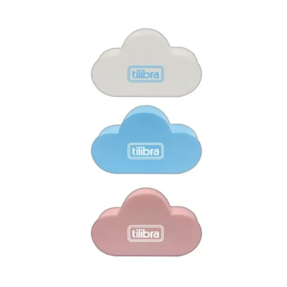 Borracha Escolar Tilibra Nuvem Unidade Sortido
