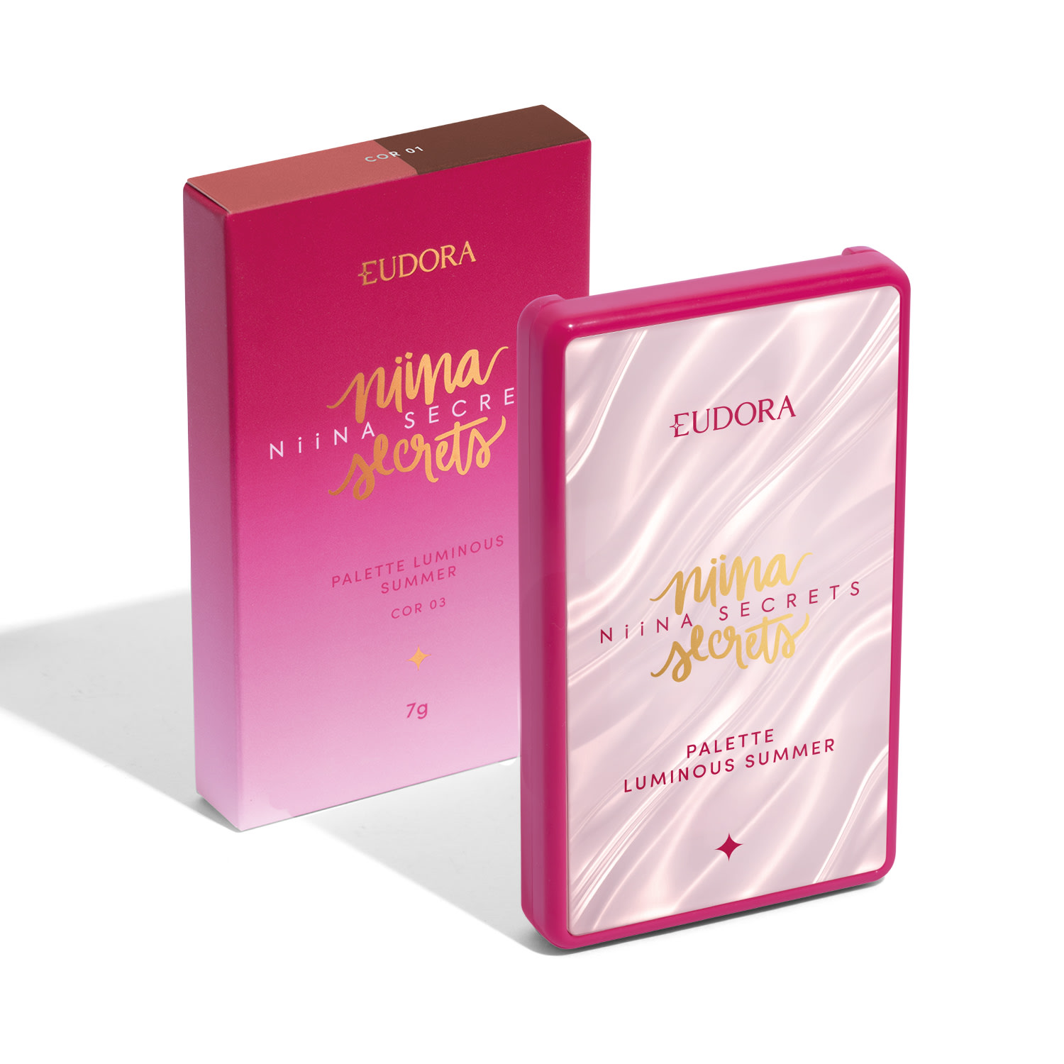 Paleta Multifuncional Niina Secrets Luminous Summer Cor 1 7g