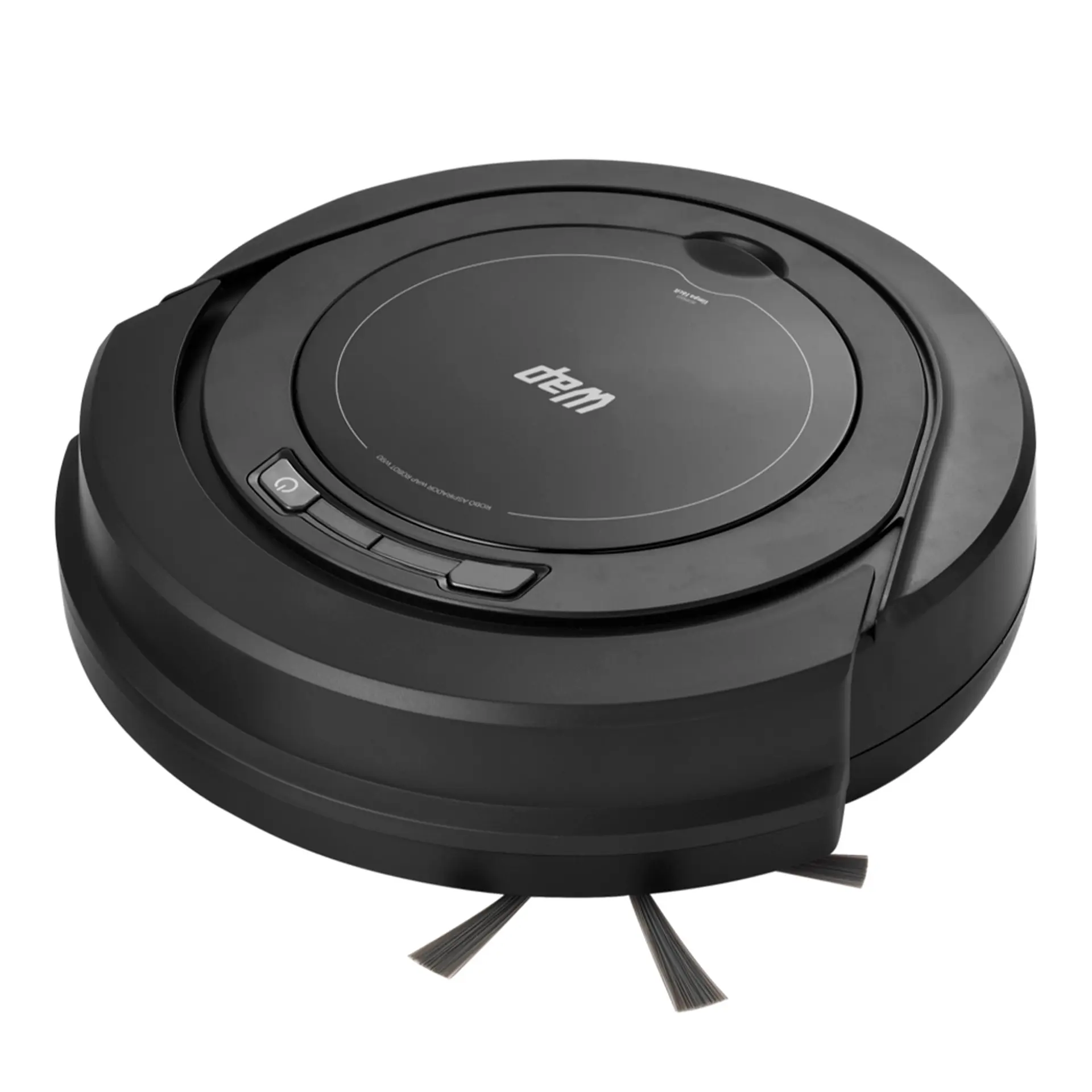 Aspirador de Pó Robô Sem Fio 3 em 1 W90 Wap - Preto - Bivolt