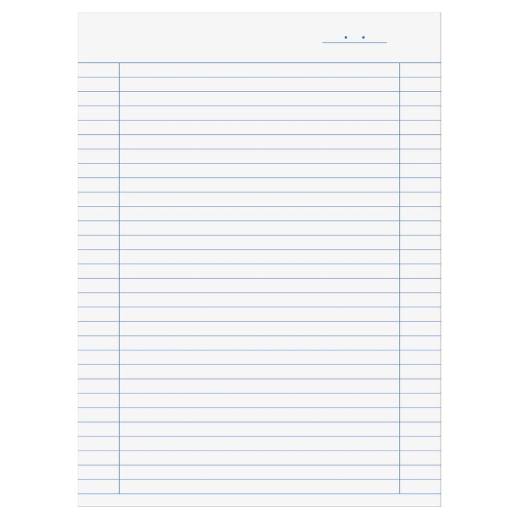 Caderno Brochurão Capa Dura Costurado 96 Fls 200x275 Xadrez Azul - Unitário - Jandaia - 75894-77