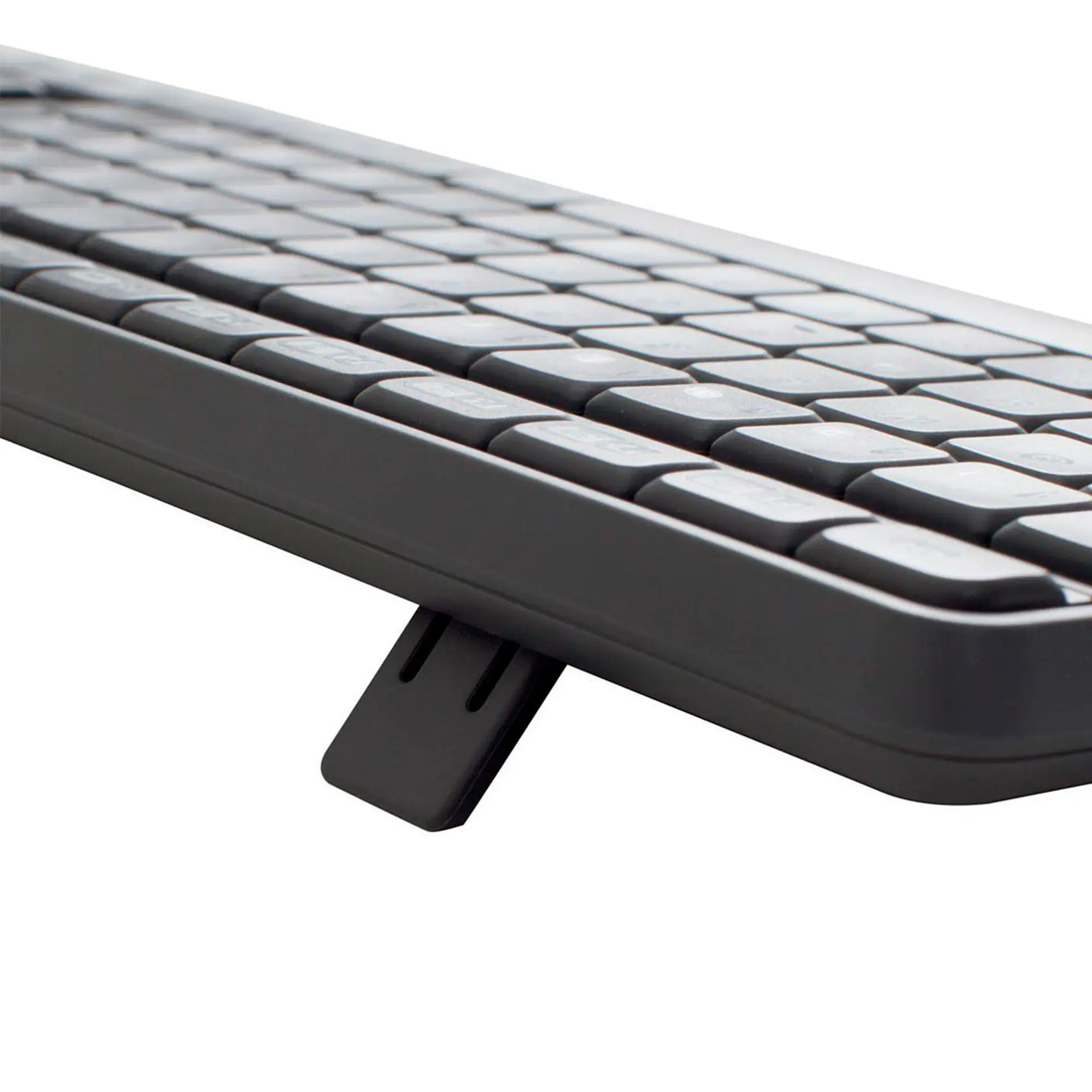 Kit Teclado e Mouse Sem fio Logitech MK235 Wireless Sensor Óptico - Cinza