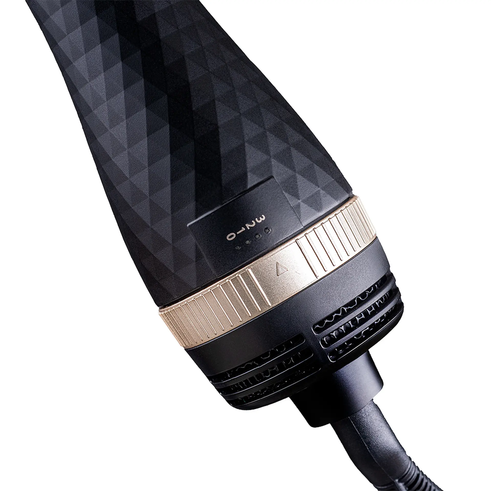 Escova Secadora Mallory Sublime Liss 2 Velocidades 3 Temperaturas 1200W - Preto/Dourado - 110 Volts