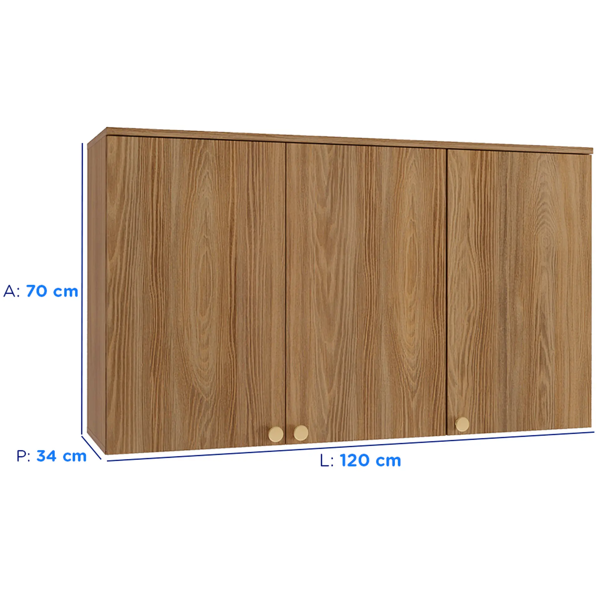 Cozinha Completa Modulada 5 Peças 11 Portas 3 Gavetas MDP Botanic Kappesberg - Nog. Fosco/Verde Oliva