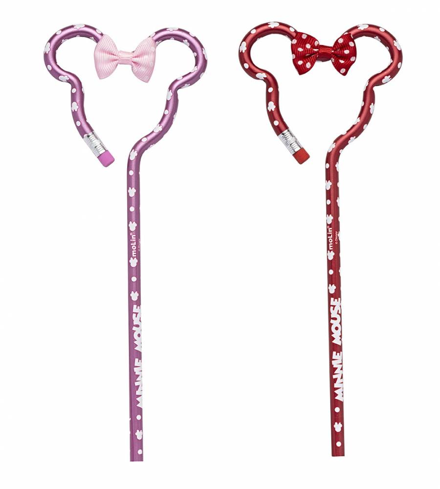 Lápis Preto Molin Face Minnie Unidade Sortido