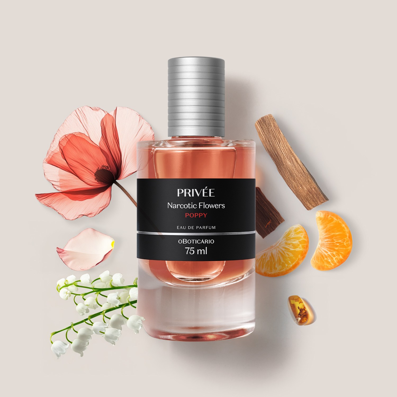 Privée Narcotic Flowers Poppy Eau De Parfum 75ml