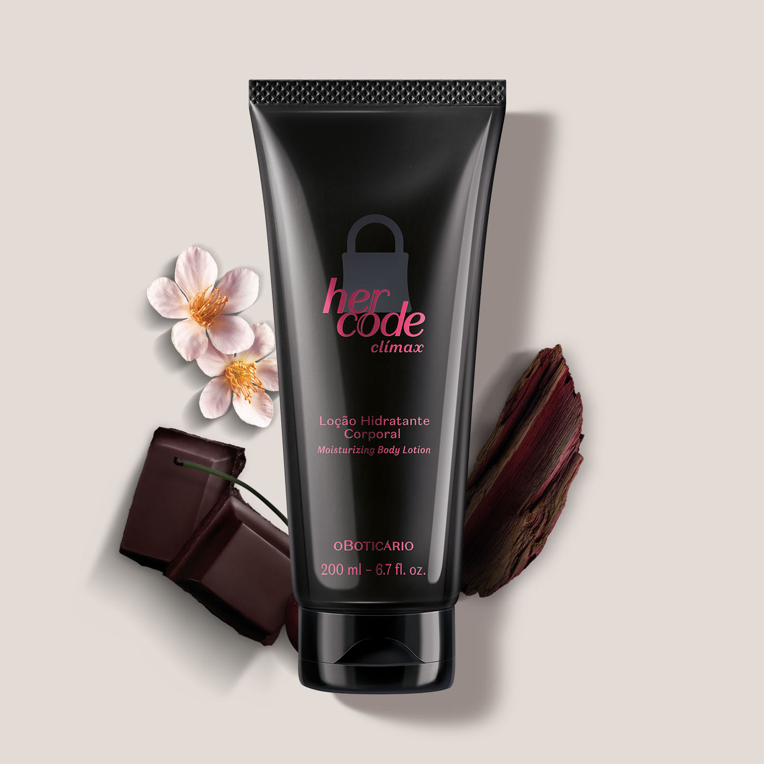 Loção Hidratante Desodorante Corporal Her Code Clímax 200ml