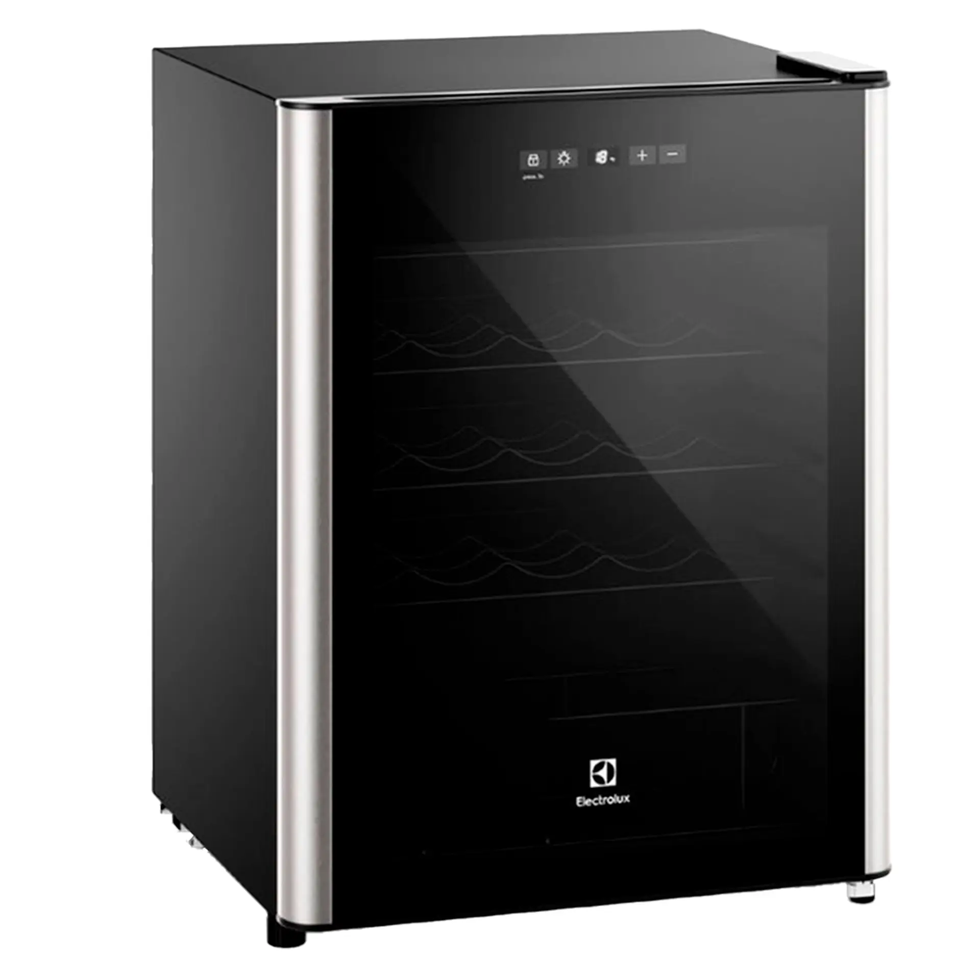 Adega Climatizada Electrolux 24 Garrafas 1 Porta com Painel Digital WSF24 - Preto - 110 Volts