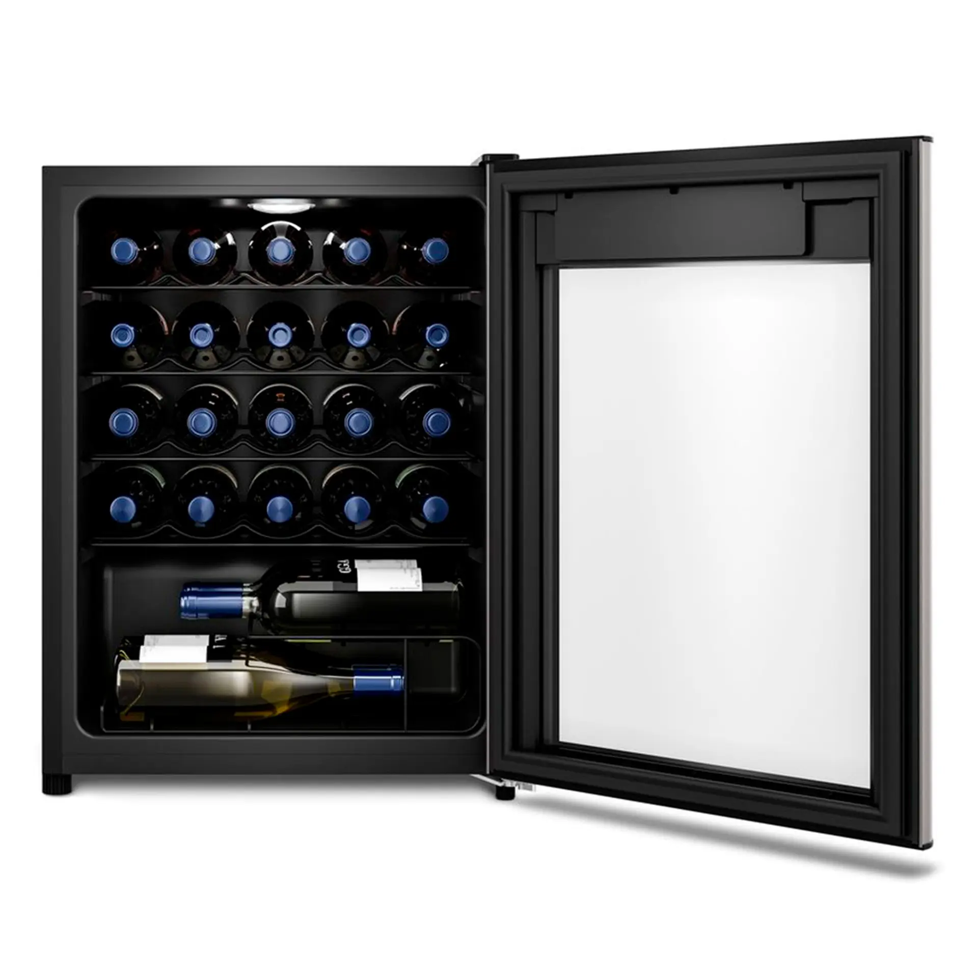 Adega Climatizada Electrolux 24 Garrafas 1 Porta com Painel Digital WSF24 - Preto - 110 Volts
