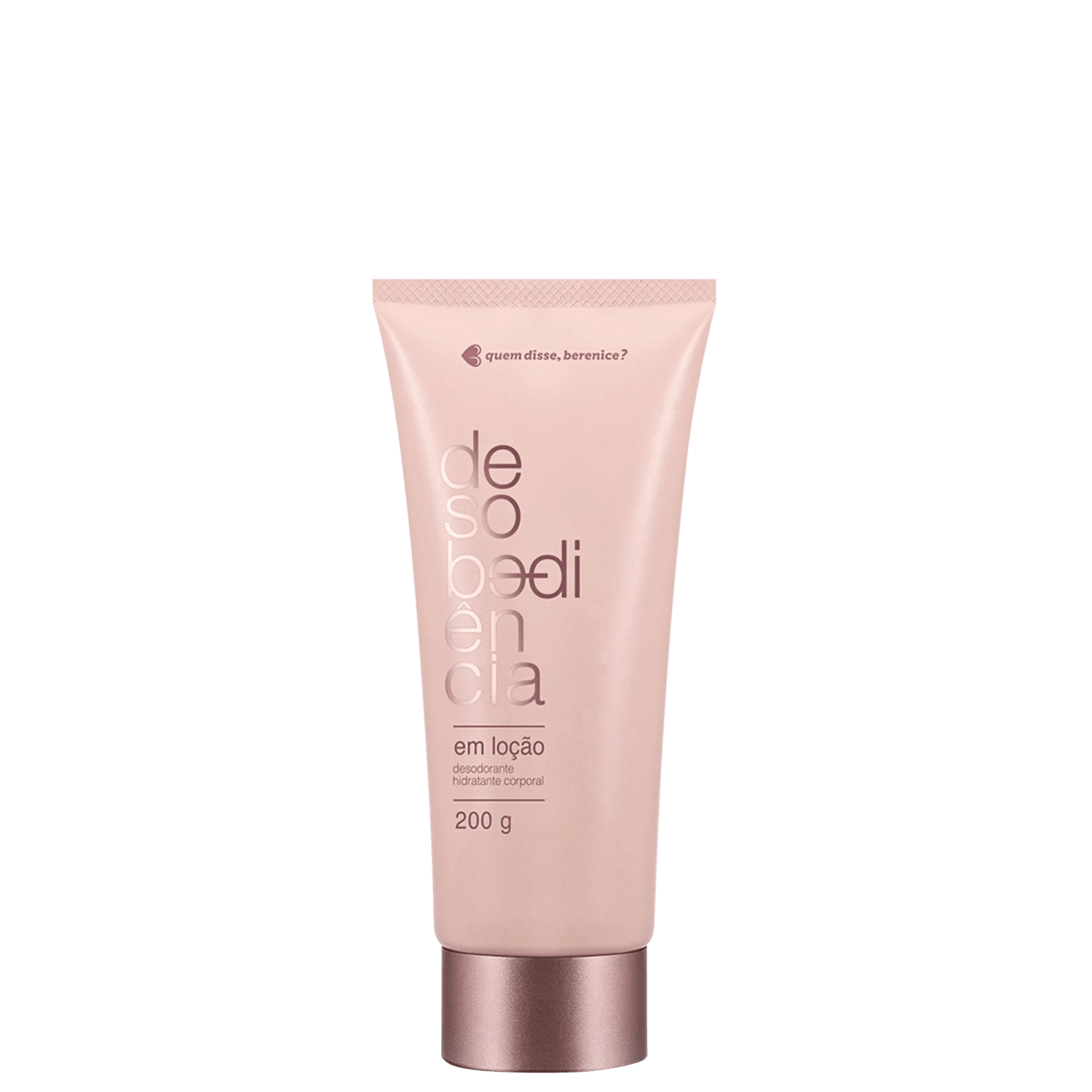 Loção Desodorante Hidratante Corporal Desobediência 200g