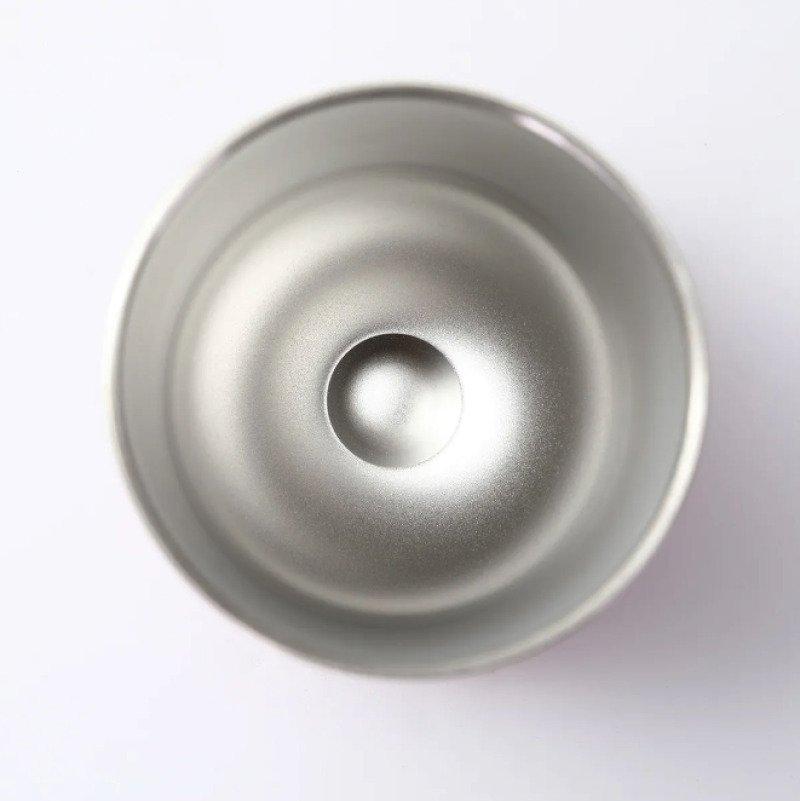 Copo Térmico Cuia 350 ml Aço Inox com Tampa Rosa