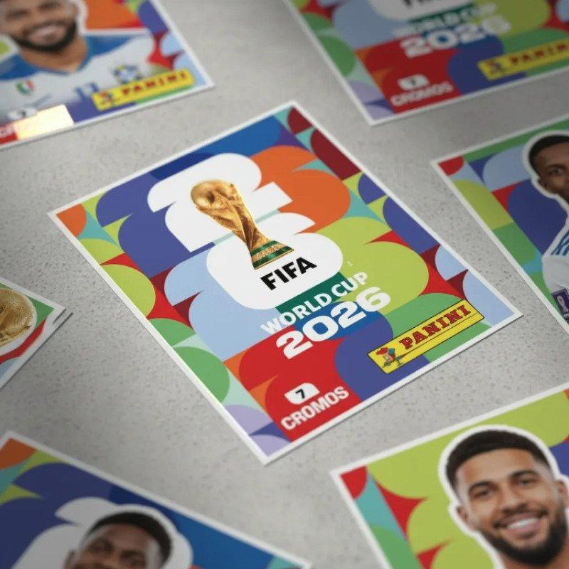 Figurinhas Copa do Mundo 2026 Panini 10 Envelopes 70 Figurinhas