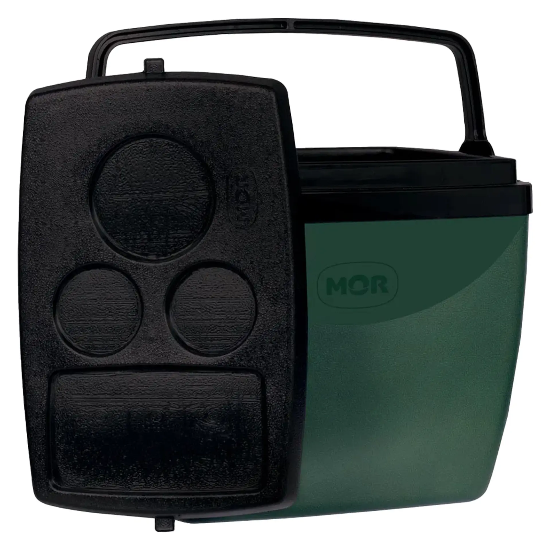 Caixa Térmica com Alça 18 Litros Mor 25108181 - Verde Musgo / Preto