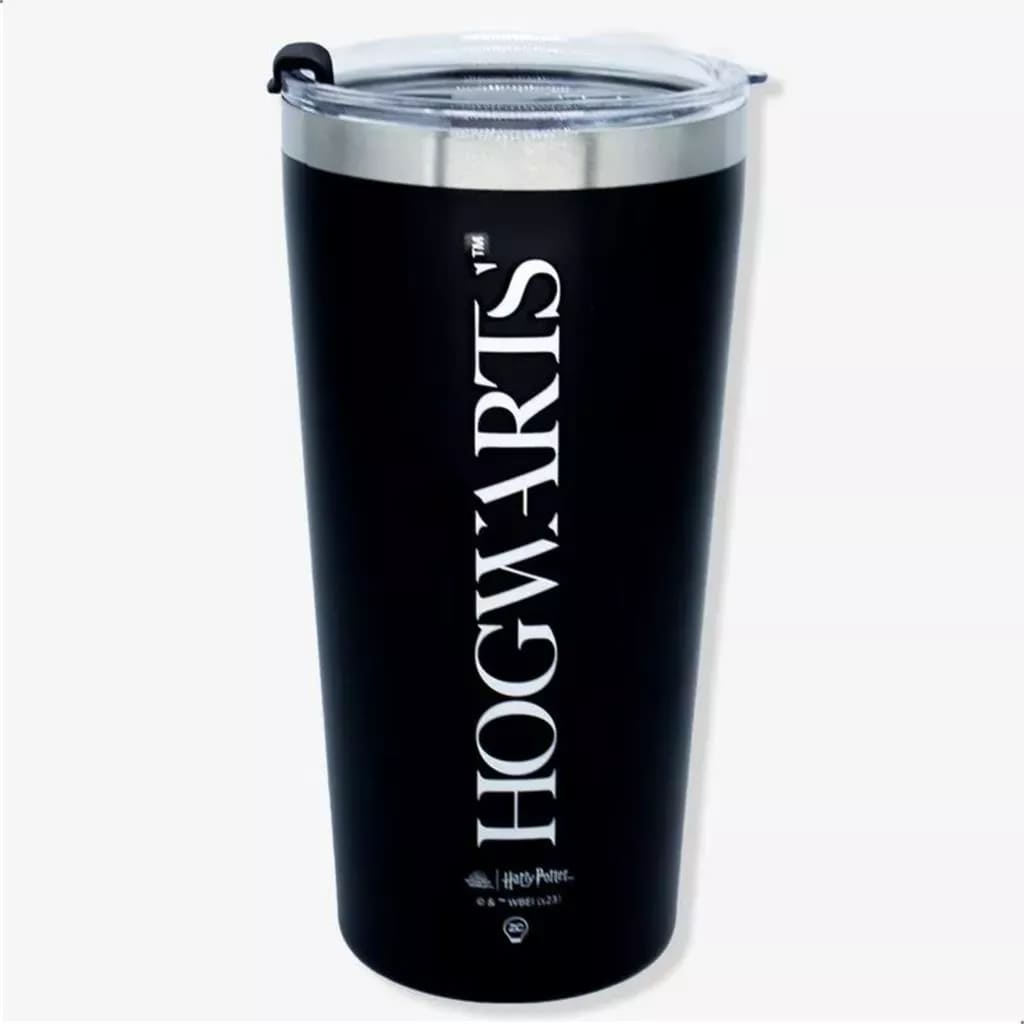 Copo Térmico Harry Potter Inox 500ml Parede Dupla Com Tampa