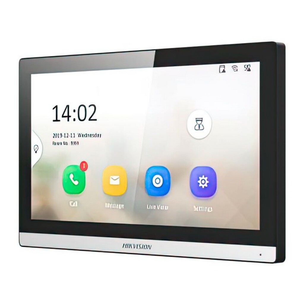 Monitor Interno 7pol de Video Porteiro IP Wireless HikVision DS-KH6350-WTE1