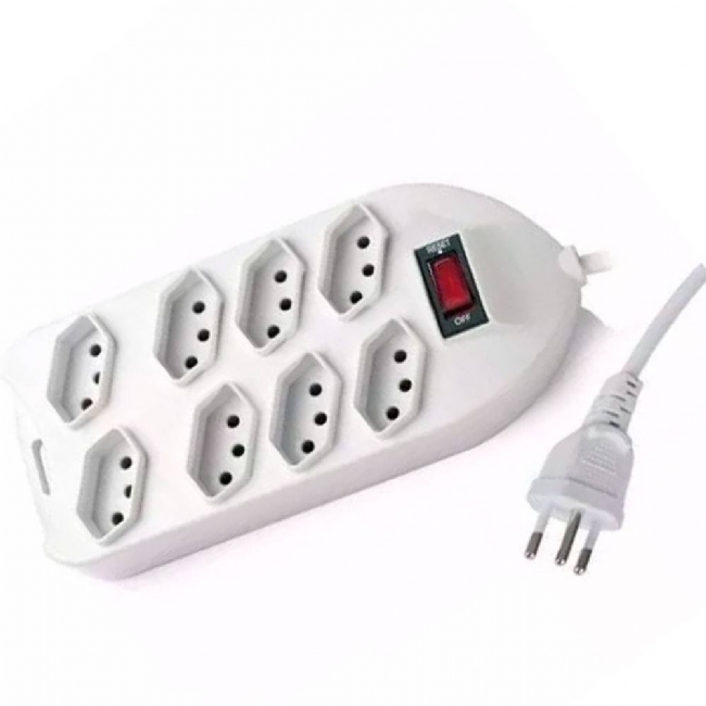 Protetor Eletrônico 8 Tomadas EPE 1008+ BR Intelbras