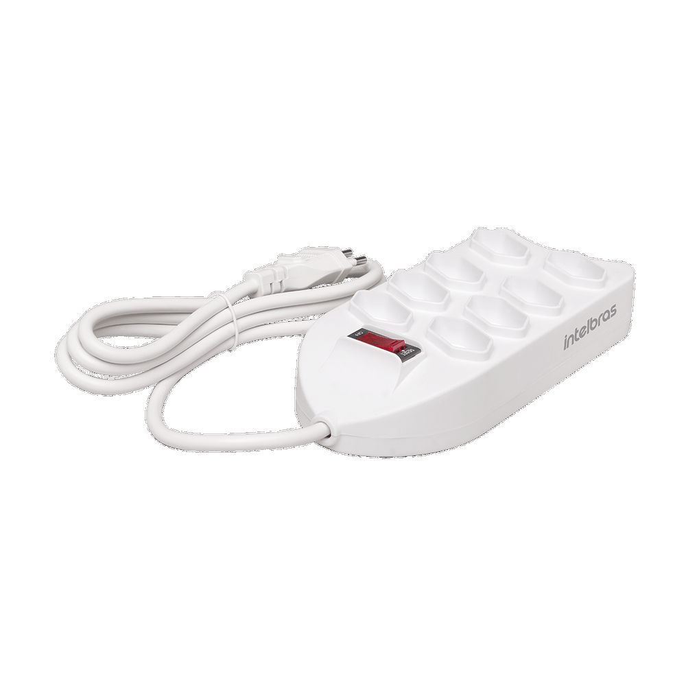 Protetor Eletrônico 8 Tomadas EPE 1008+ BR Intelbras