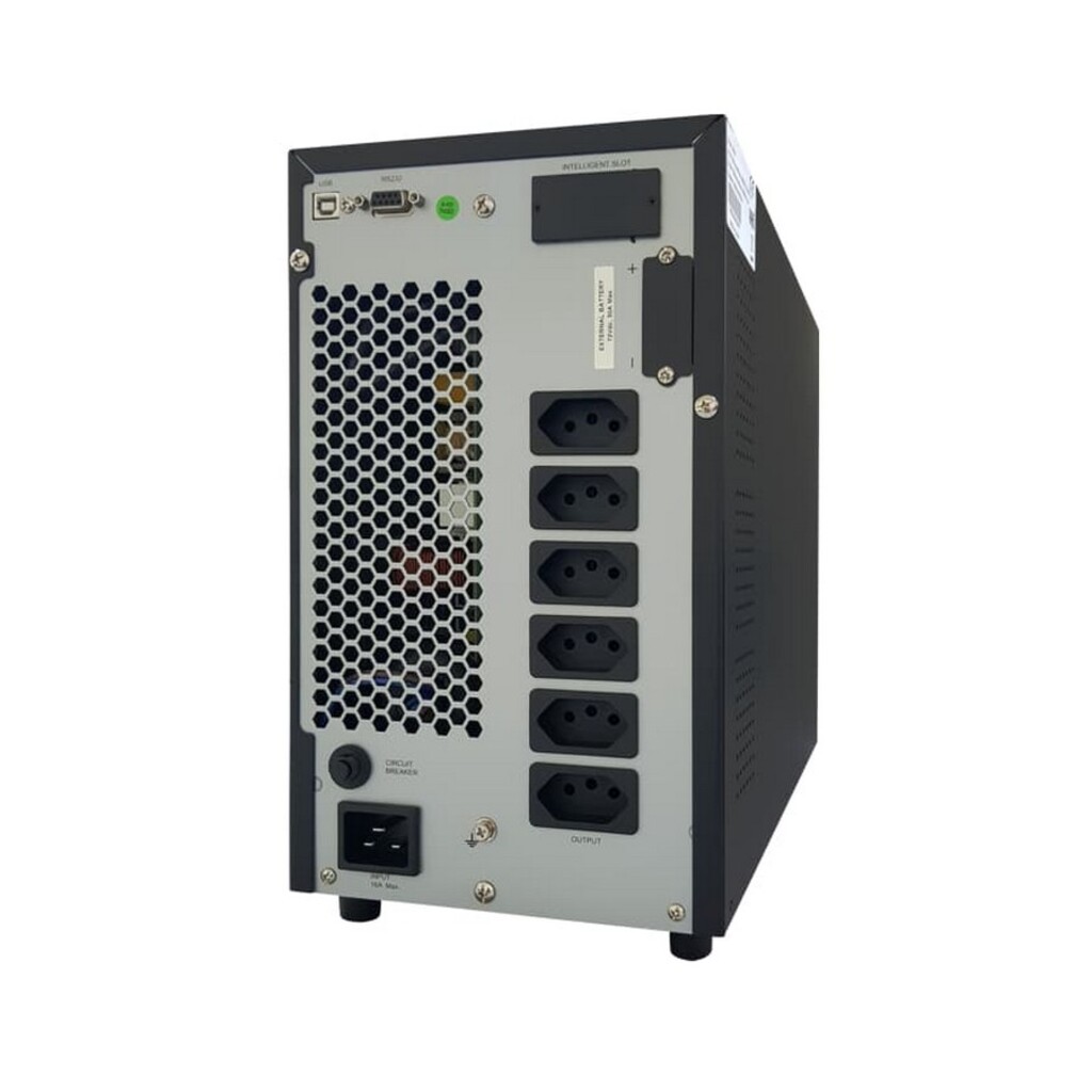 No-Break Senoidal On-Line de Dupla Conversão TS Shara Senno 3.0 KVA Entrada 115v e Saída 115v 6 Baterias - com Conexão para Bateria Externa - 6869
