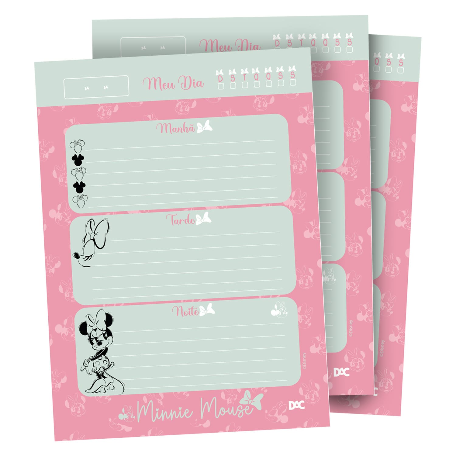 Bloco de Anotações DAC Disney Minnie Diário