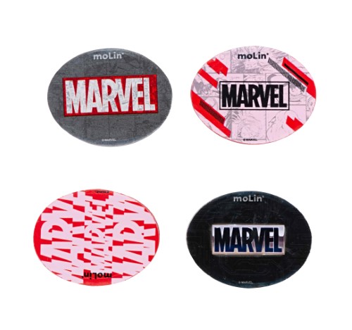 Borracha Molin Marvel Unidade Cores Sortida