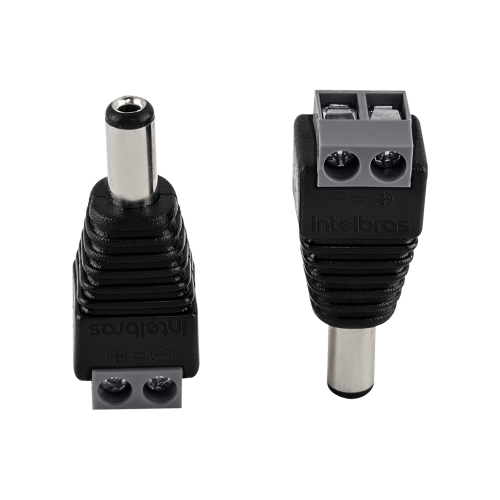 Conector P4 Macho Conex 1000 Intelbras Pacote 10 Peças