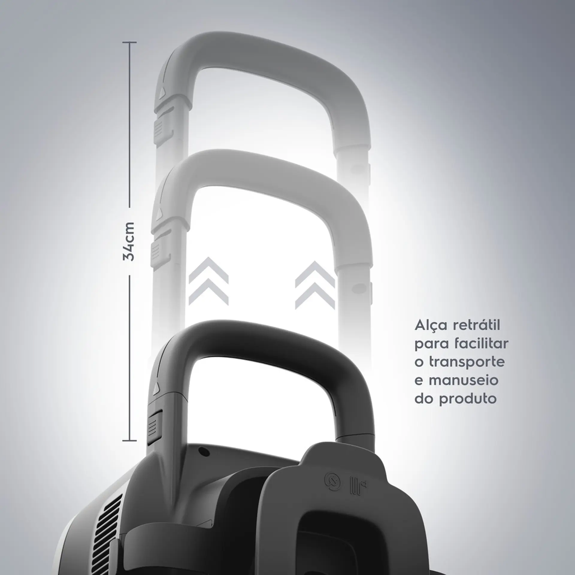 Lavadora de Alta Pressão Electrolux UWS2200 2200PSI 1800W 3410ANBR - Cinza - 110 Volts