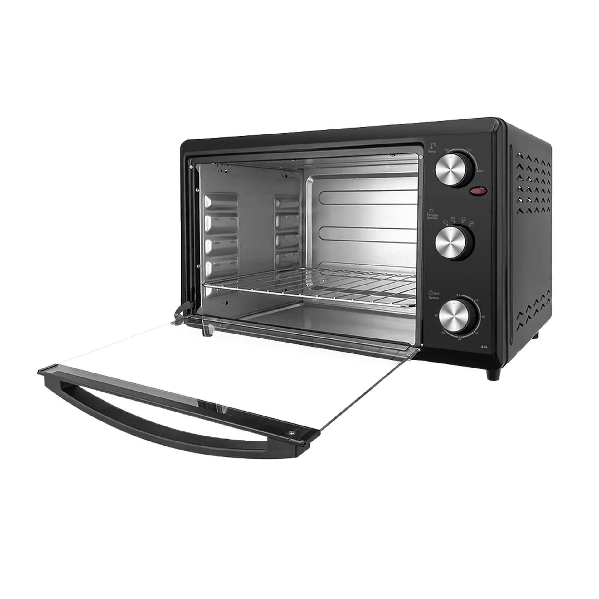 Forno Elétrico de Bancada 44L Timer e Grelha Deslizante Philco PFE44P - Preto - 110 Volts