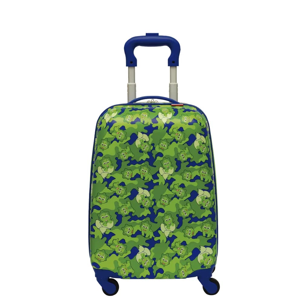 Mala de Rodinha Sestini Pets Dino Pequena 360 Graus Colorida