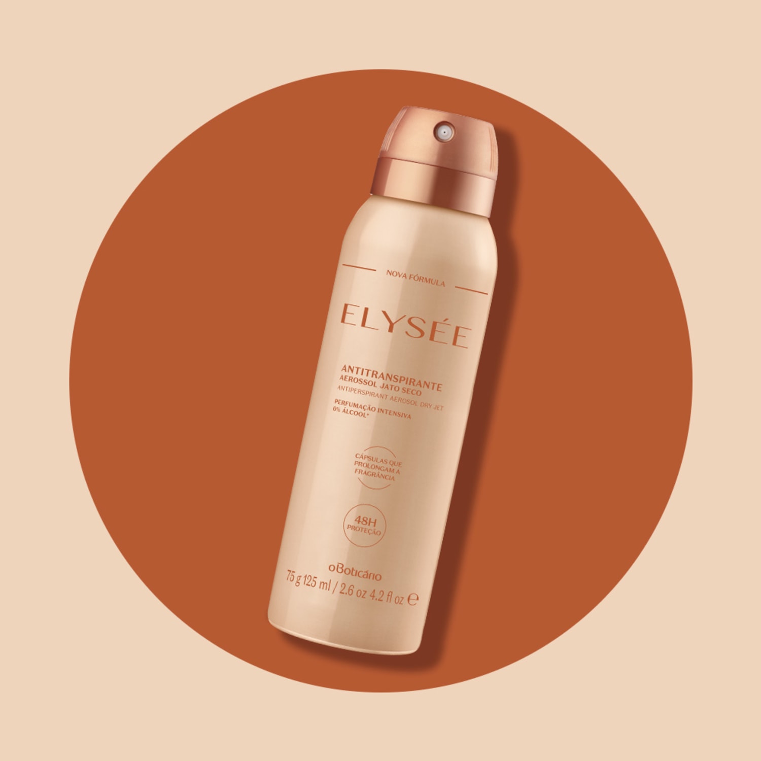 Desodorante Antitranspirante Aerossol Elysée 75g/125ml