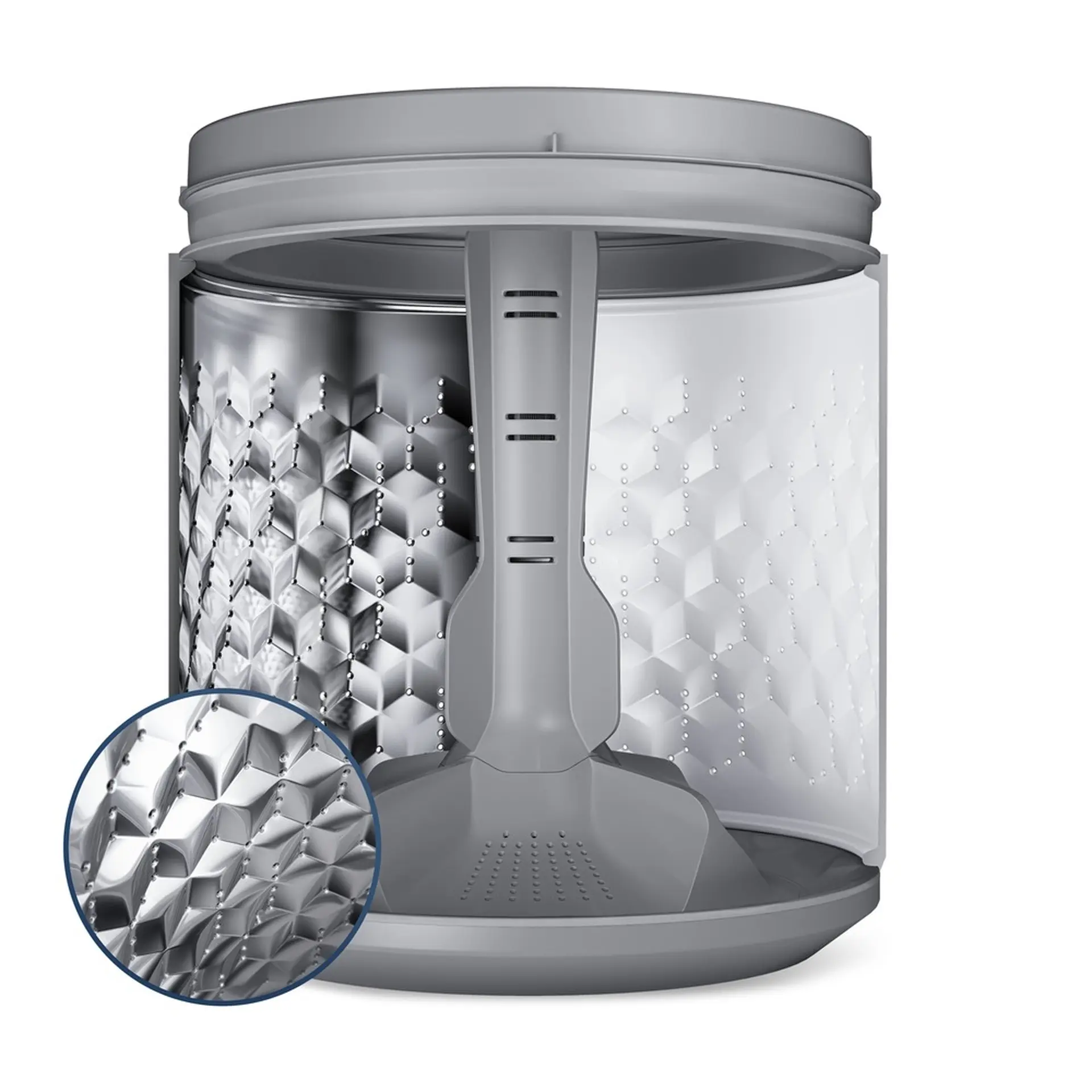Máquina de Lavar Electrolux Premium Care com Cesto Inox 15kg 11 Programas LEC15 - Branco - 110 Volts